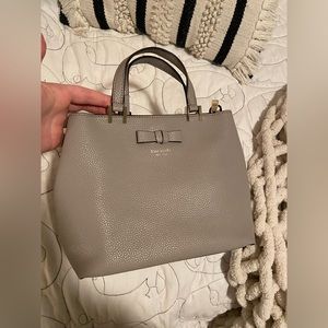 kate spade grey purse